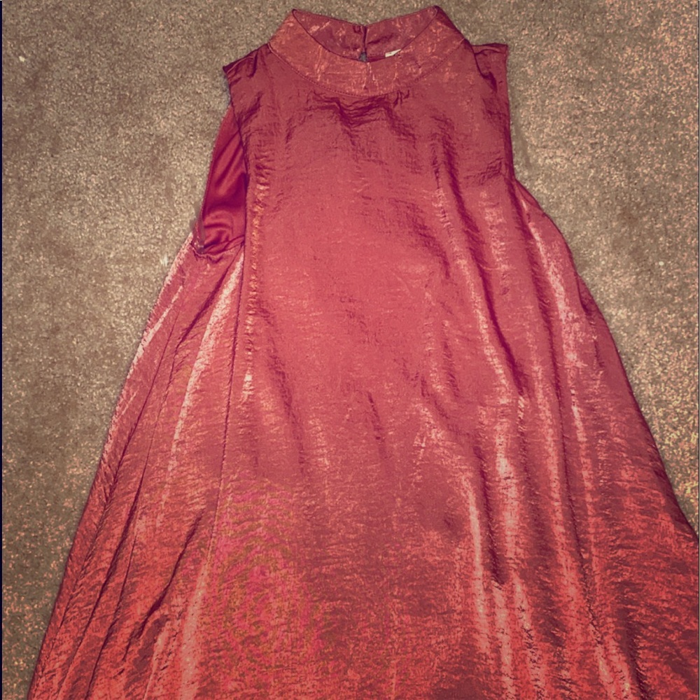 Size small peach dress